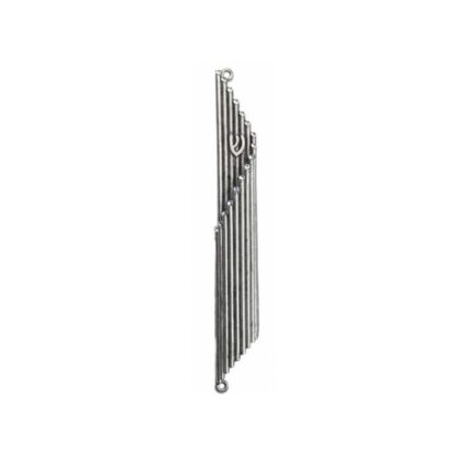 Chimes Mezuzah - Charcoal